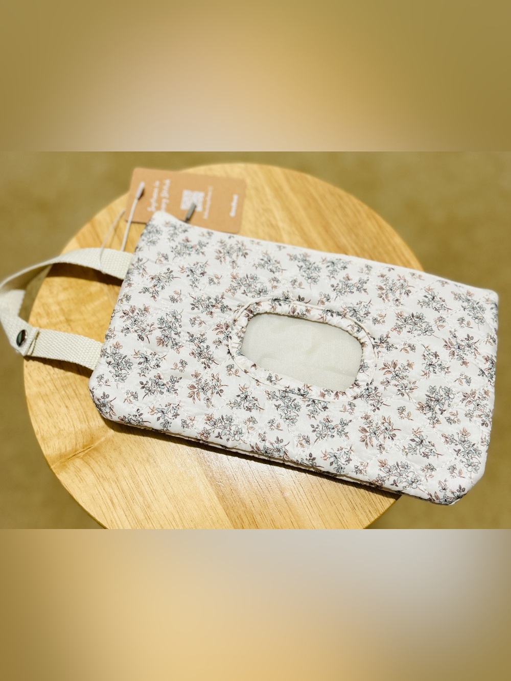 Floral Tissue/Wet Wipes Holder